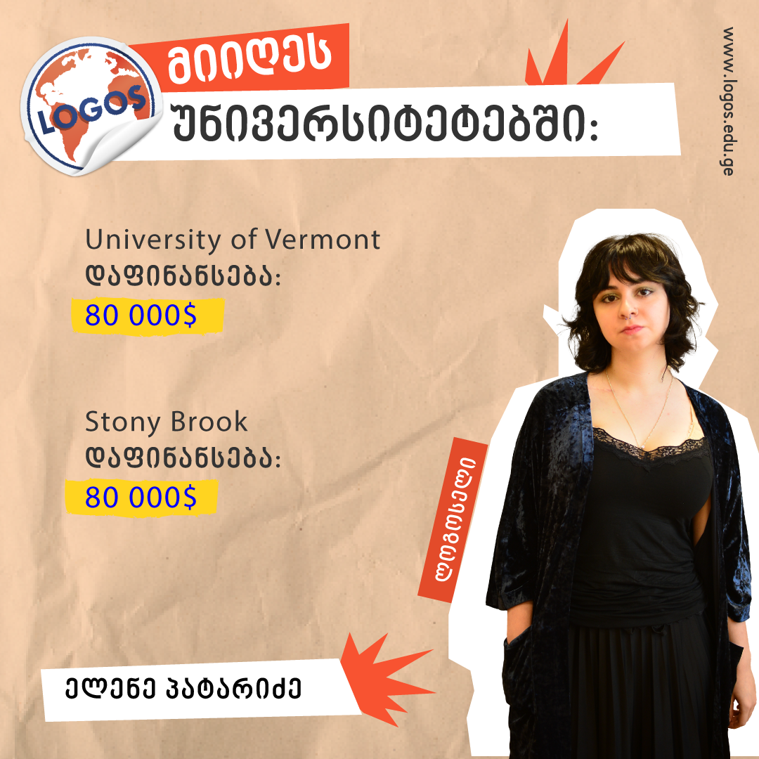 ლოგოსელების შედეგები – ელენე პატარიძე